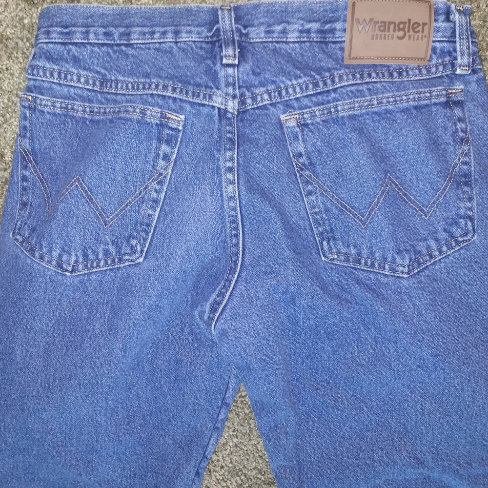 Wrangler Rugged Fleece Lined Jeans 32x30 Workwear - Picture 7 of 10